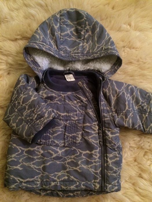 H&M kurteczka na polarku i czapka R 68