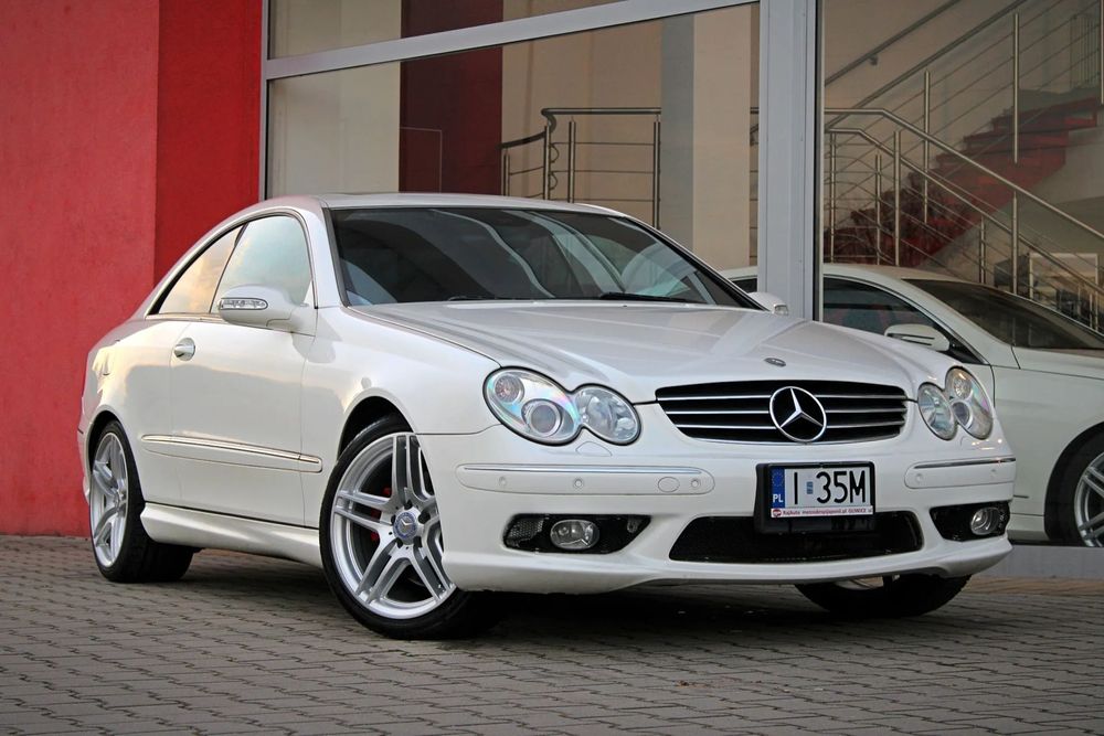 Mercedes-Benz CLK AMG Pakiet, Avantgarde, AndroidAuto, CzarnaPodsufitka, Japonia, FV23%