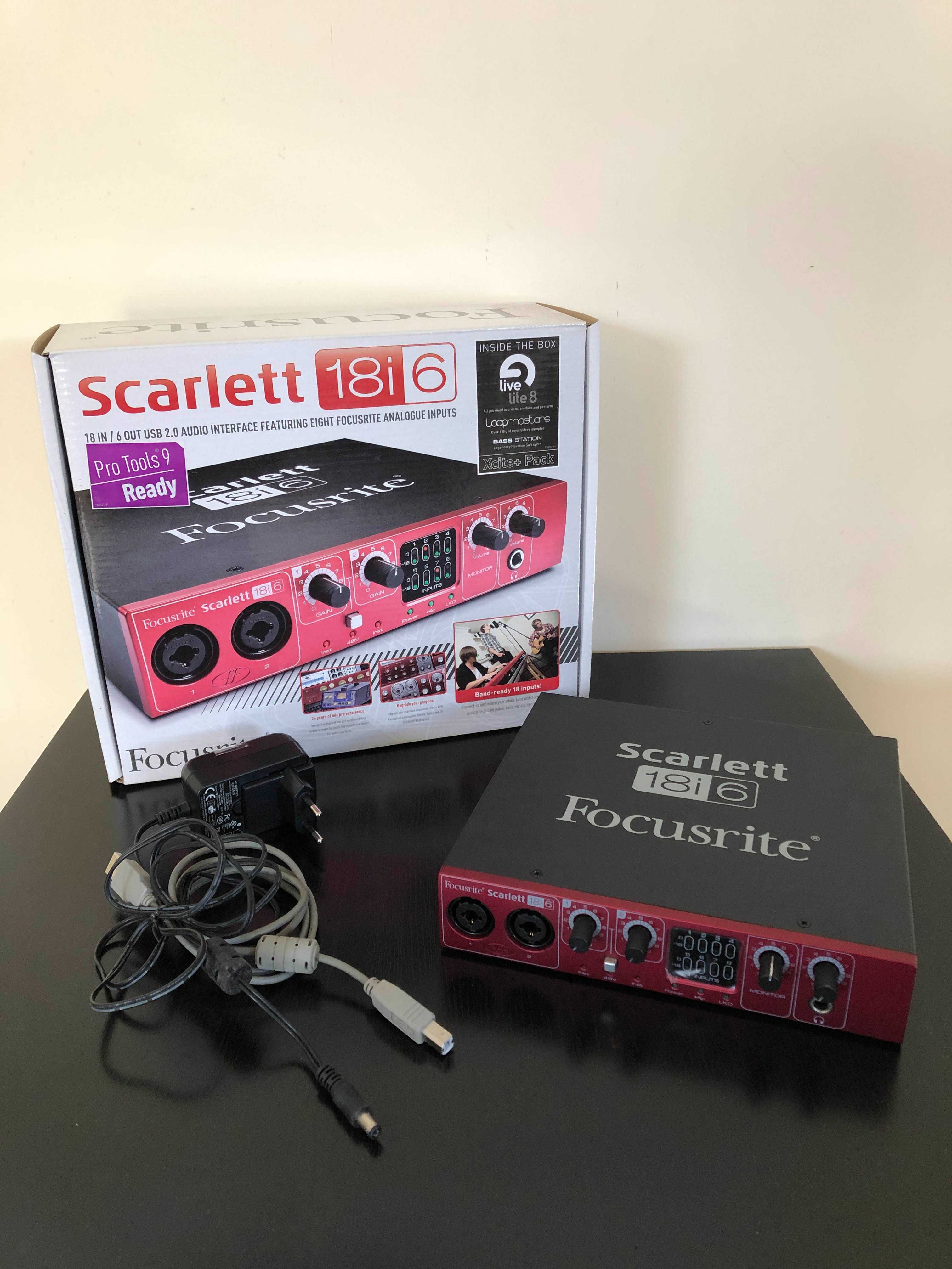 Interface Áudio Focusrite Scarlett 18i6