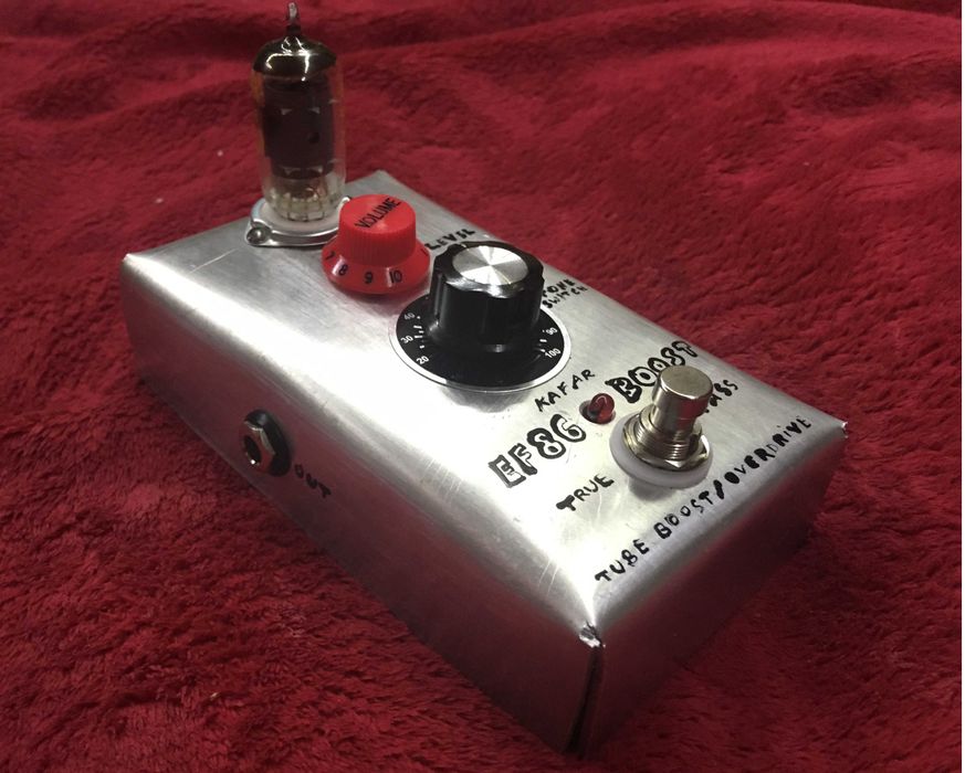 Efekt gitarowy lampowy Kafar EF86 BOOST/OVERDRIVE