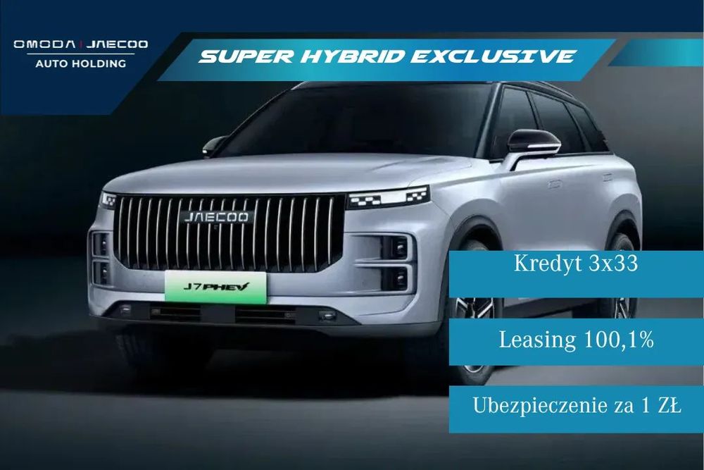 Jaecoo 7 PHEV Exclusive Super Hybrid FWD 347 KM Leasing