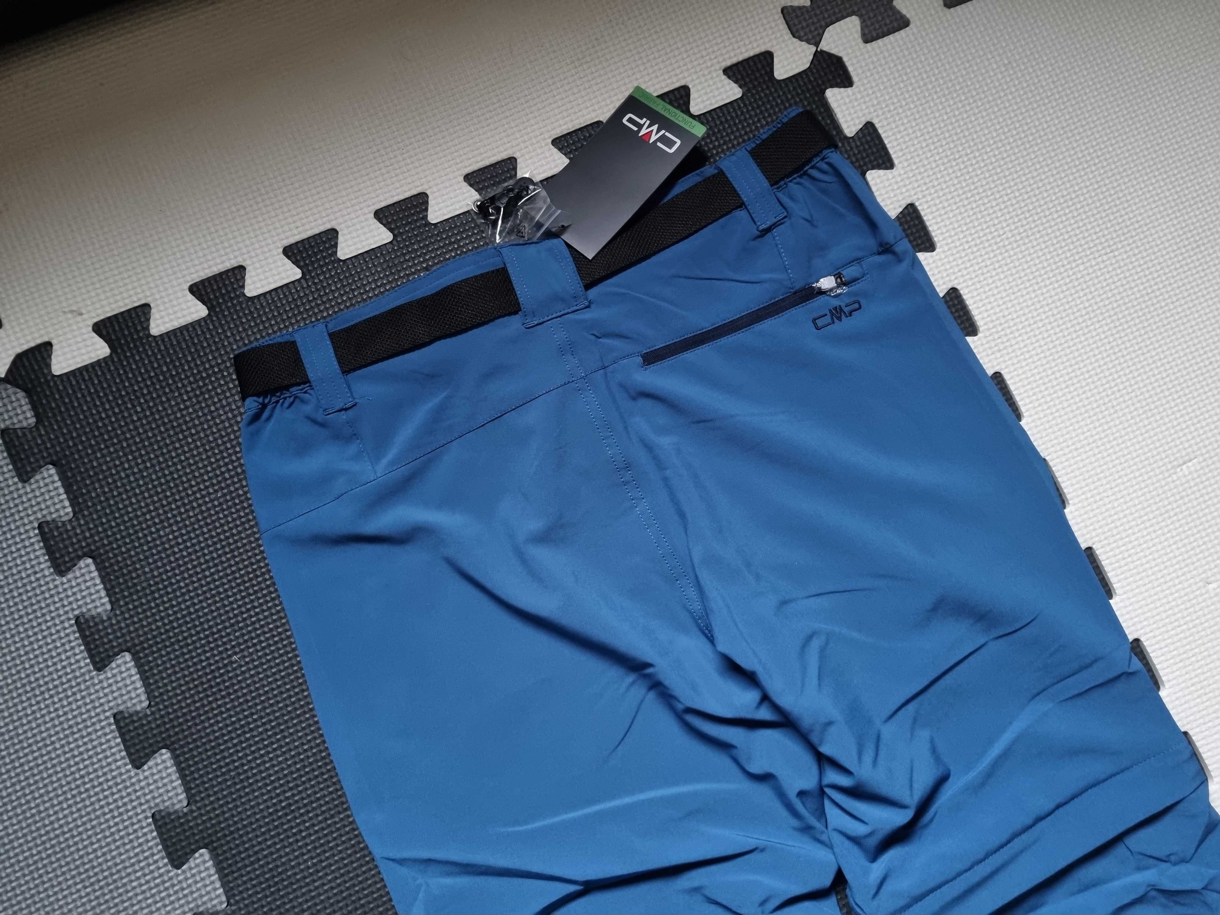 Nowe spodnie szorty 2w1 turystyczne górskie trekkingowe softshell CMP