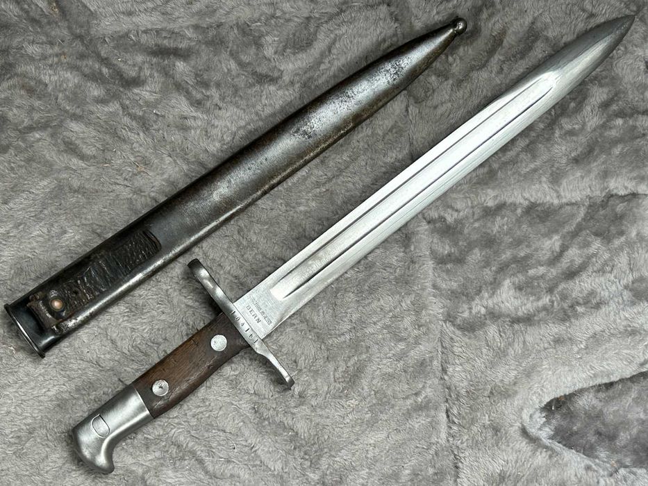 Szwajcarski bagnet Dolchbayonett M1889 - początek produkcji - rzadkość