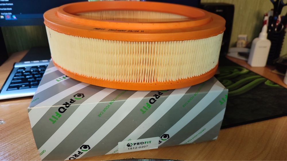 Фільтр повітряний логан/ сандеро 1.4