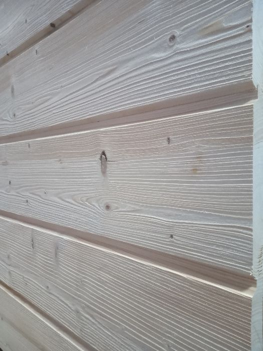 Elewacja drewniana 28x145, stropo-podłoga, szczotkowana, postarzana
