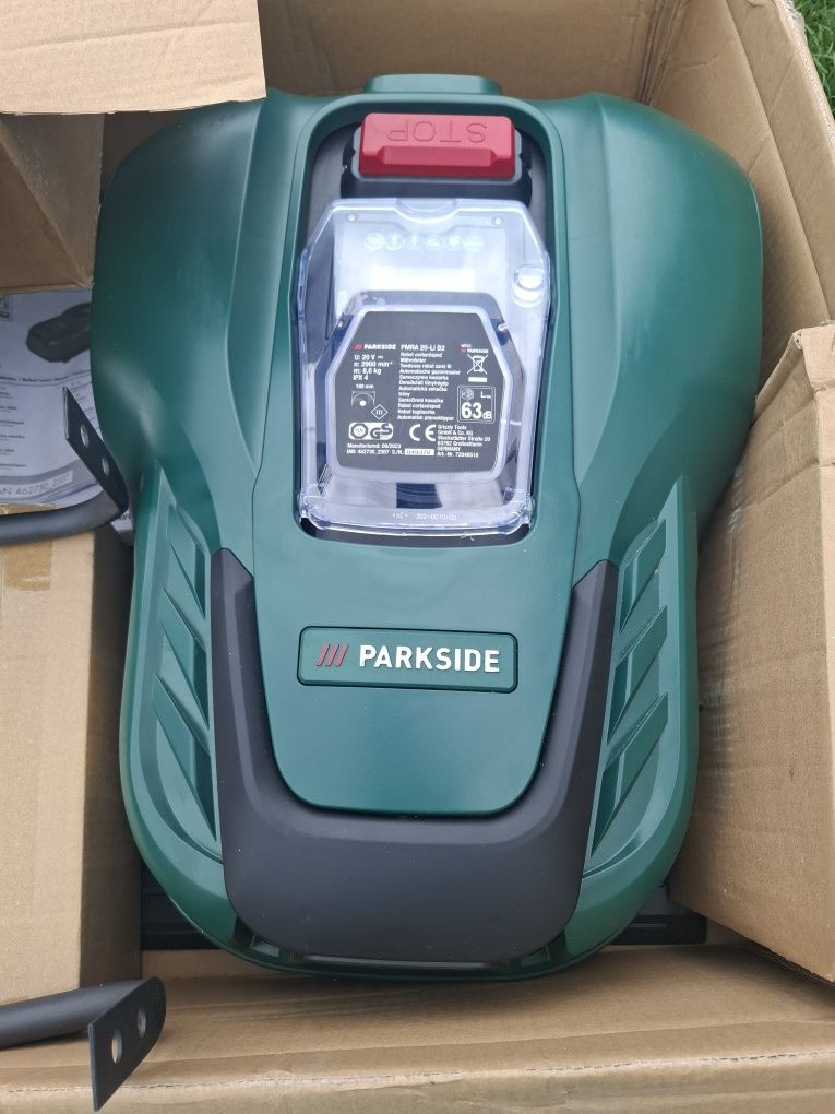 Robot koszący parkside PMRA 20LI B2  NOWY