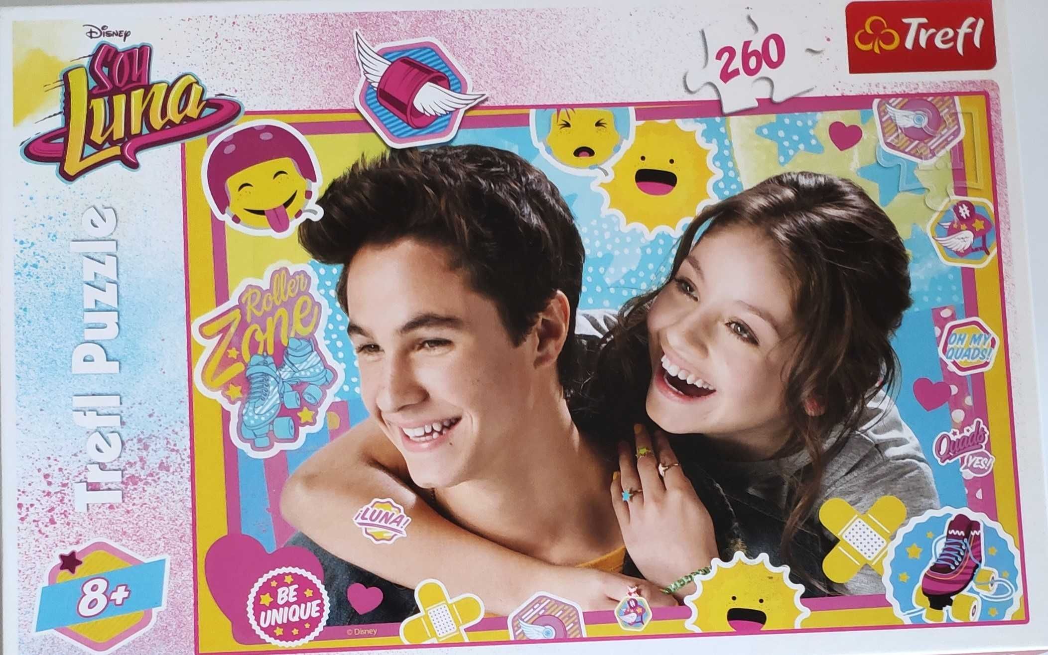 Puzzle 260 elementów. Soy Luna. Disney. Trefl.