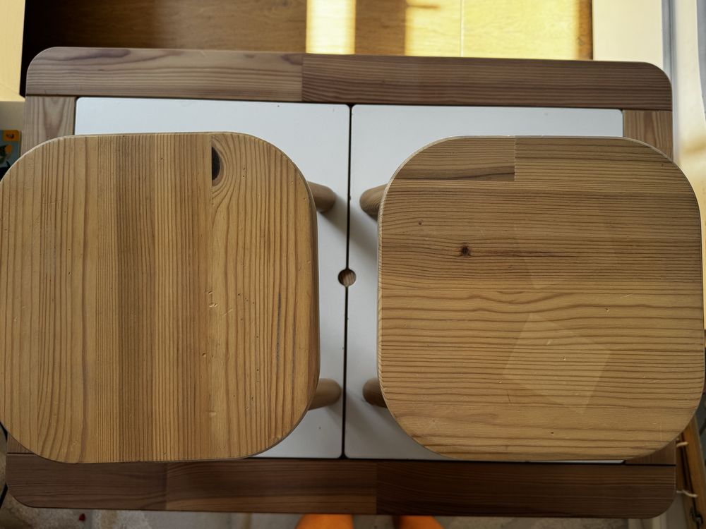 Ikea Flisat - stolik i taborety