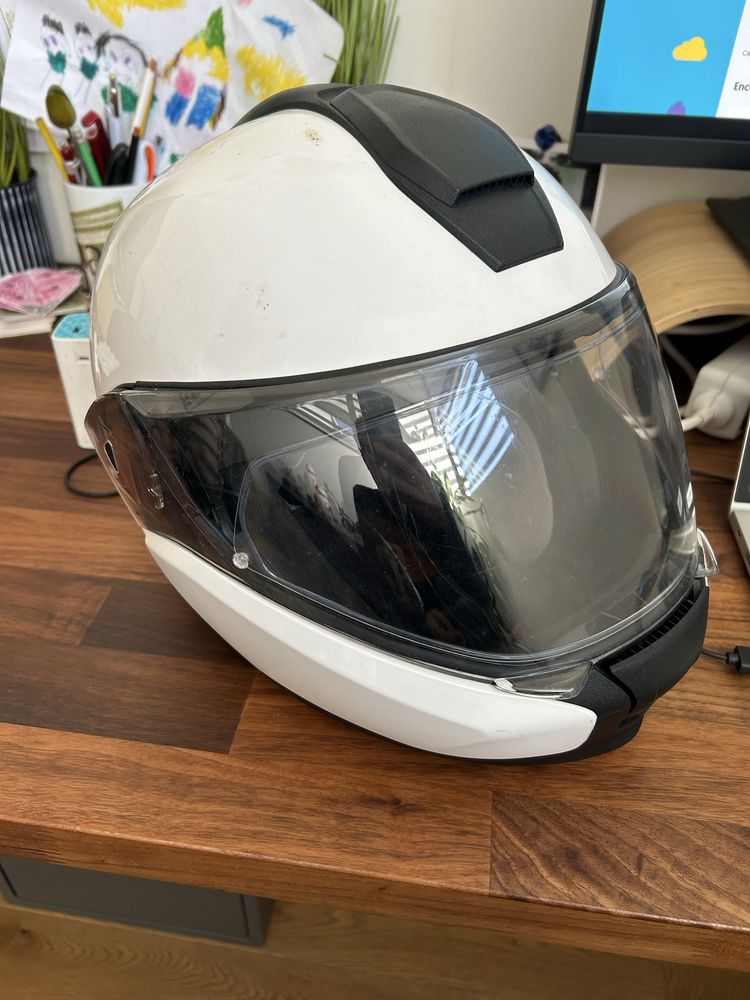 Capacete bmw system evo 6 (56/57) com auricular