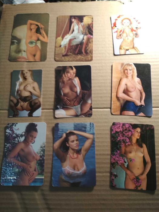 Calendários lote de 30 eróticos de vários anos