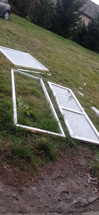 okno balkonowe z demontażu