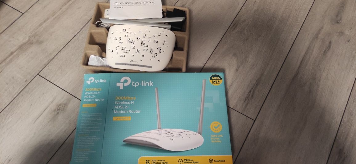 TP-Link router 3 szt. ADSL2+