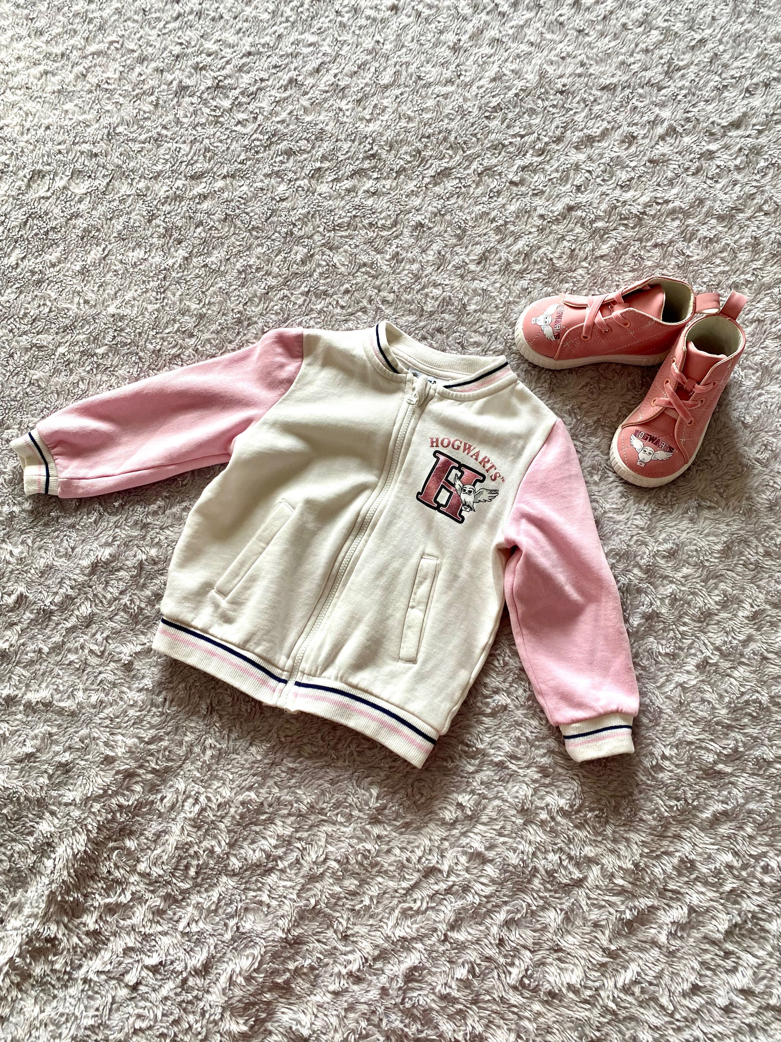 komplet Harry Potter buty różowe 21 i bluza 86