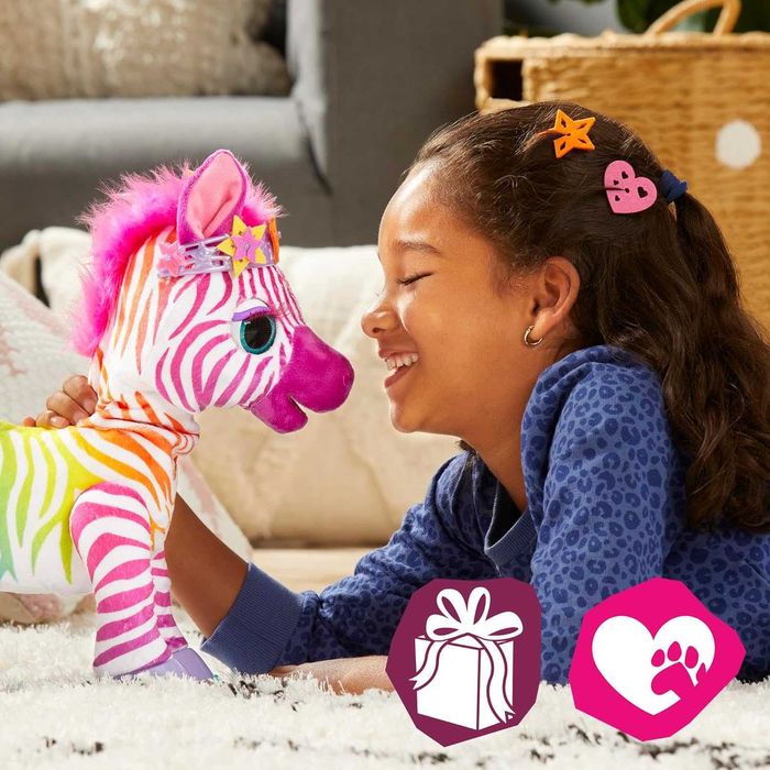 Интерактивная радужная Зебра furReal Zenya My Rainbow Zebra F6373