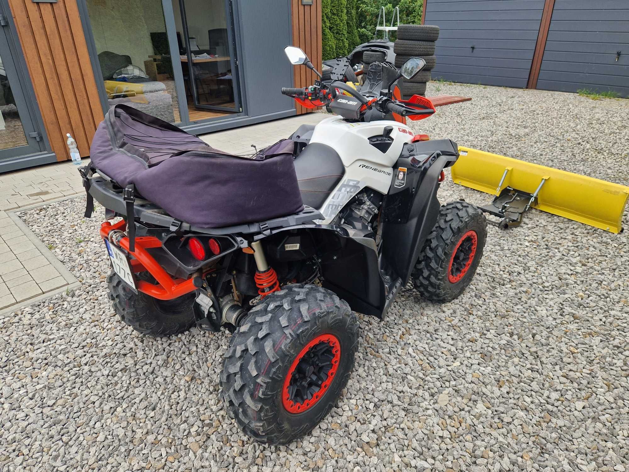 Can am Renegade 570 XMR FOX PŁUG 1600km! Jak nowy!