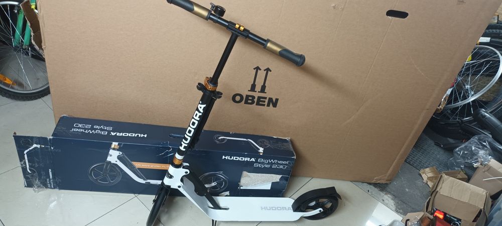 Hulajnoga hudora big wheel style 230