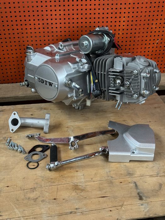 125 куб Двигатель ЗАВОДСКОЙ оригинал на мопеды: Альфа, Дельта, Актив.