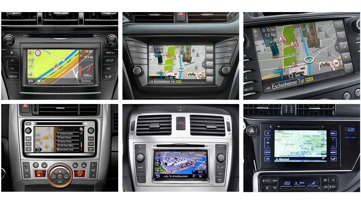Mapy Toyota Android Auto CarPlay Touch & Go Touch 2 USB Nowość 2025