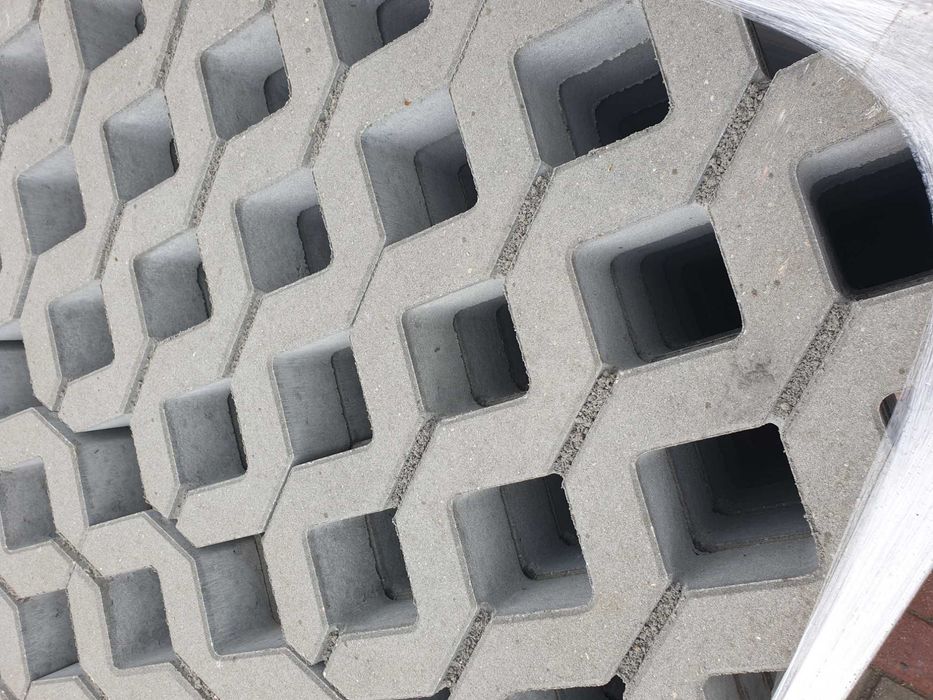 Płyta ażurowa Meba 8cm szara nowa.