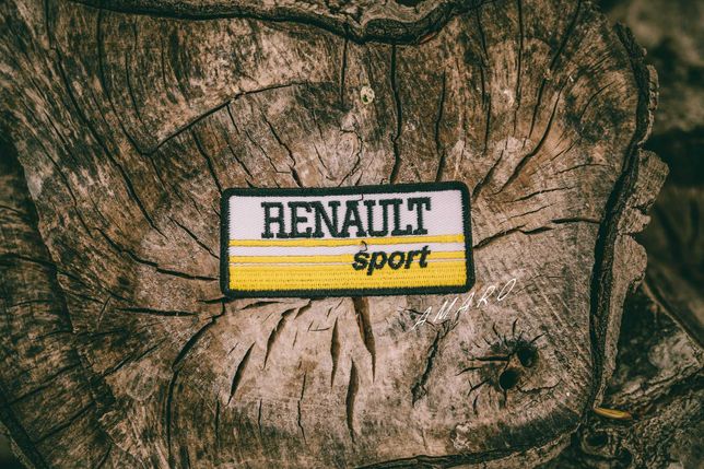 Simbolo/Logo Bordado Renault Sport | NOVO