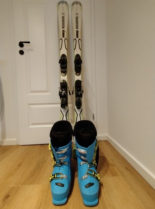 Narty Rossignol All Mountain 163cm + Buty Rossignol 275mm