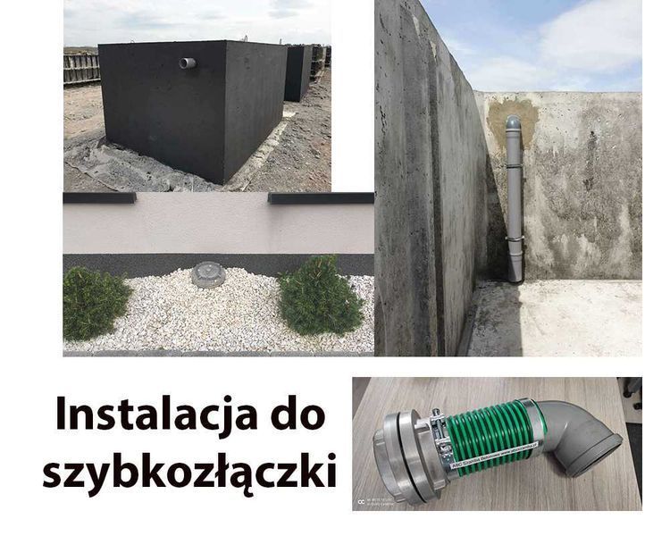 Szambo betonowe 10m3 szamba zbiorniki na deszczówkę 12 gnojowicę