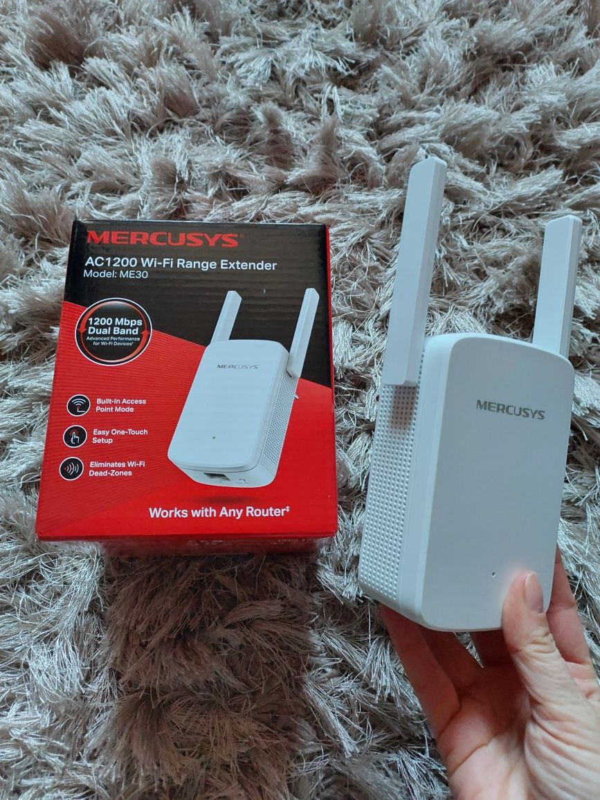 Mercusys wzmacniacz sygnału wi-fi wifi  AC1200
