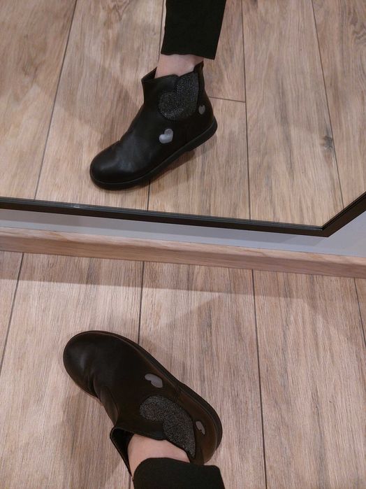 Черевики, нутуральна шкіра,  38 р., сезон весна