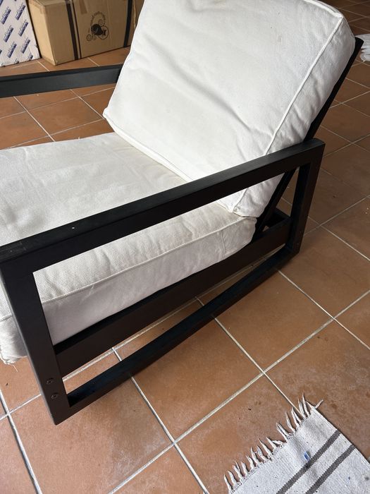 Cadeirao baloiço reclinavel