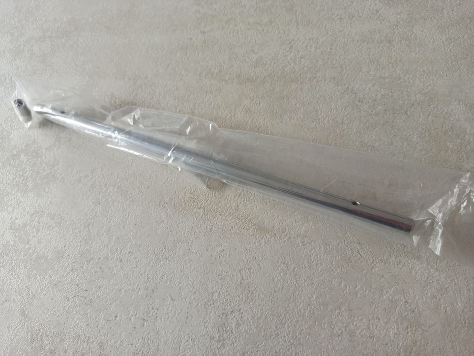 Uchwyt meblowy długi, reling, chrom, połysk