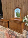 Retro komoda szufladowa z lustrem 120 cm #1770 Stylowy Węgrów