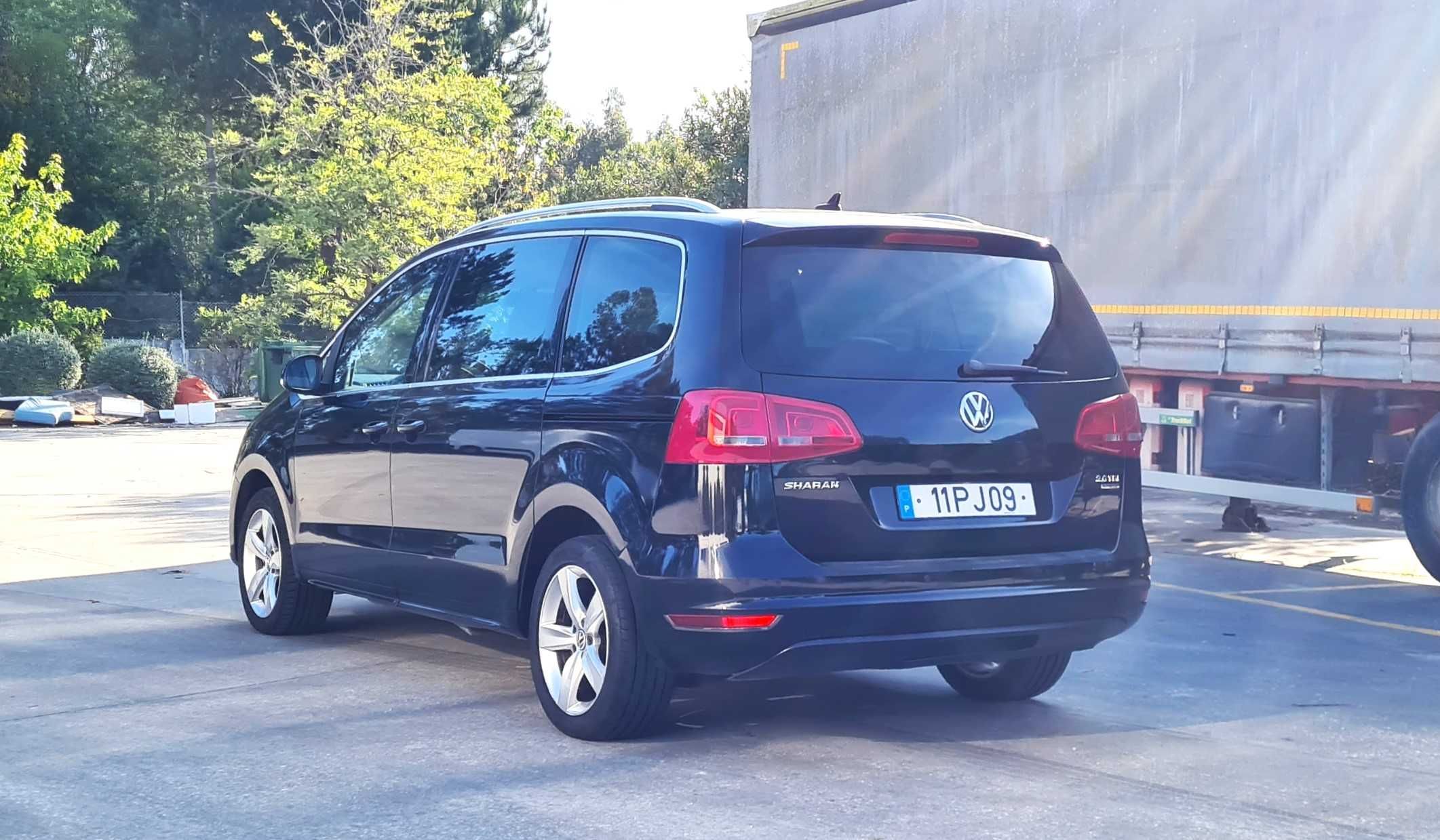 VW SHARAN HIGHLINE 2.0 TDI 143CV dsg/xénon/teto pan/bola reboque/gps