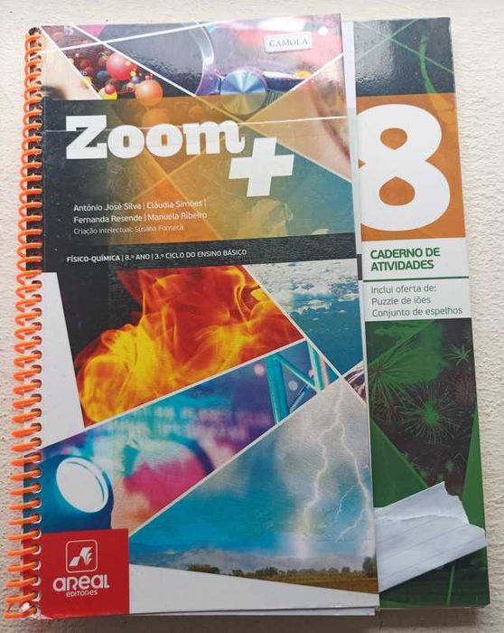 Físico Química. Zoom+ 8o ano, caderno de atividades