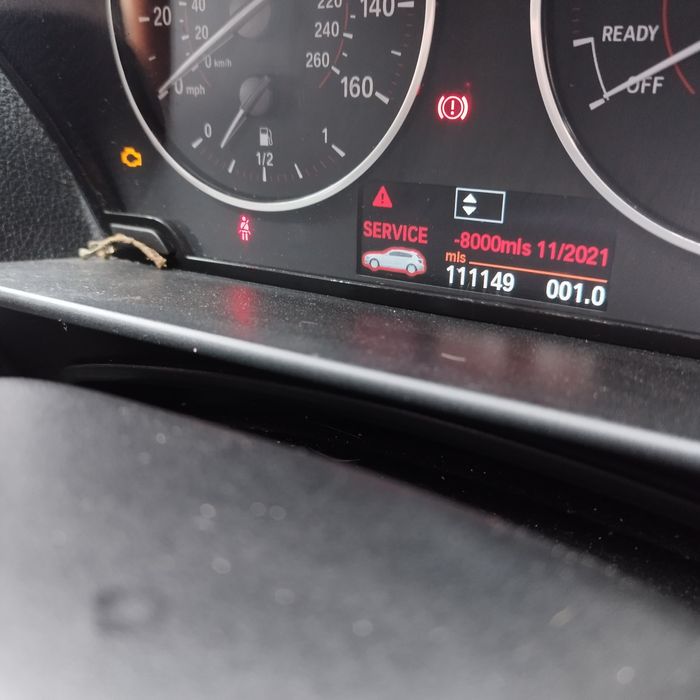 BMW 1 116 f20 1.6benz  części przód anglik