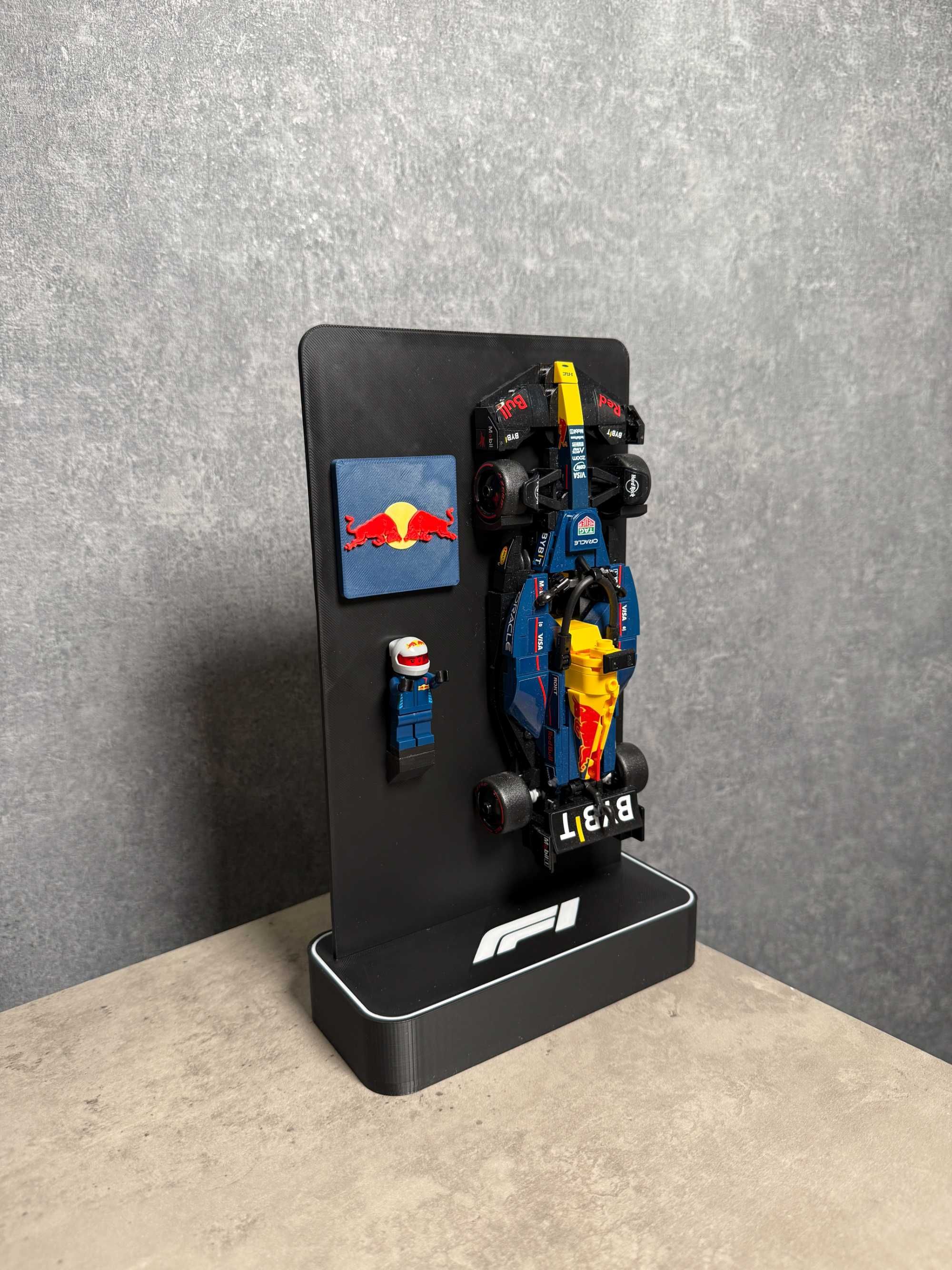 Стенд для LEGO Speed Champions F1 Oracle RB20 77243 - Червоний / Білий