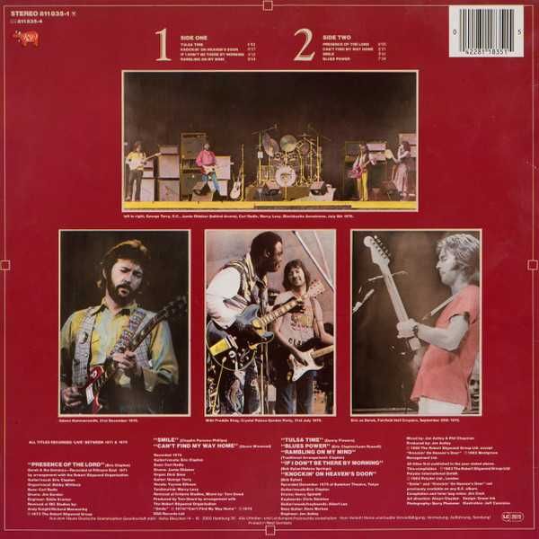 Eric Clapton - Live in the Seventies