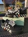 Off-White Low Vulcanized canvas sneakers Black