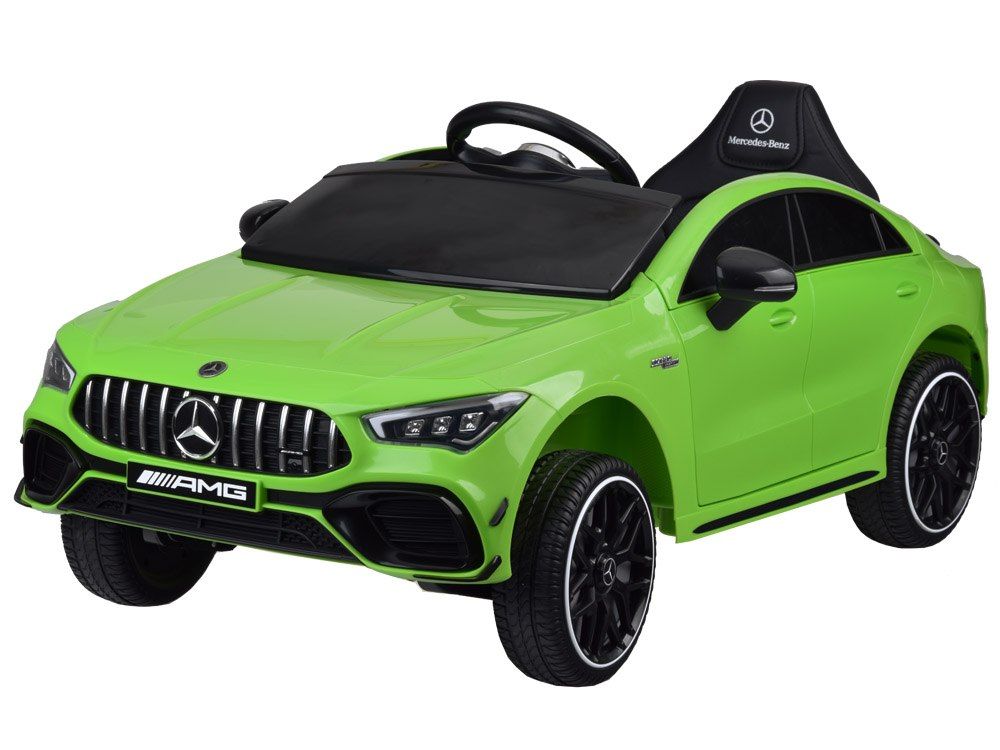 Auto na akumulator Mercedes AMG CLA 45s dla dziecka efekt bujania