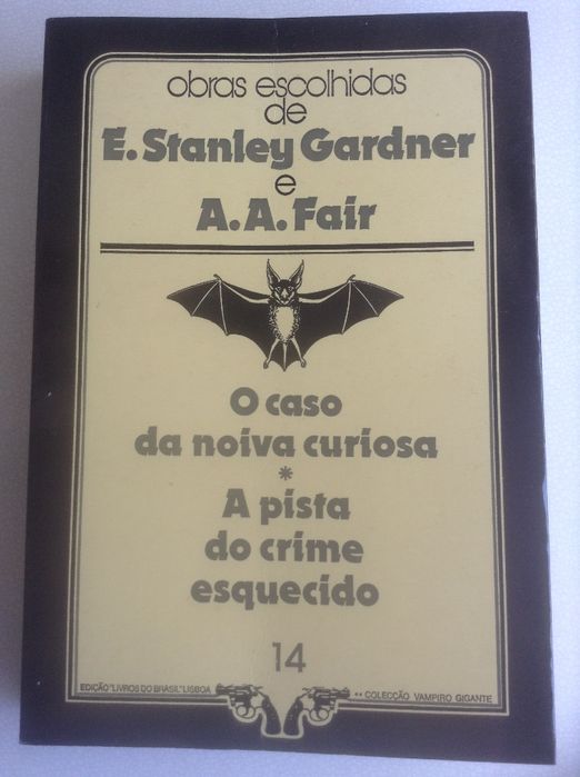 Livros policiais de Erle Stanley Gardner e de A.A.Fair