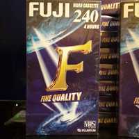 Видеокассеты VHS Fuji FINE Quality E-240 новые и запечатанные