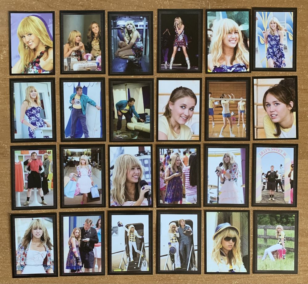 Naklejki do albumu „Hannah Montana: The movie” Panini