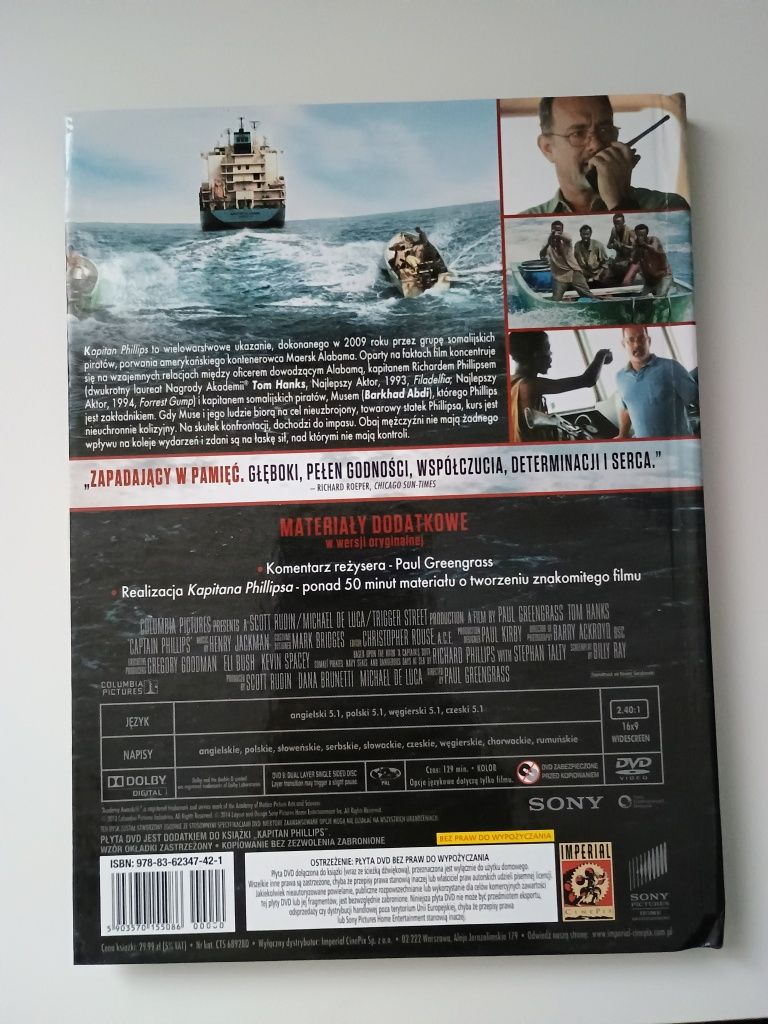 Film DVD Kapitan Phillips