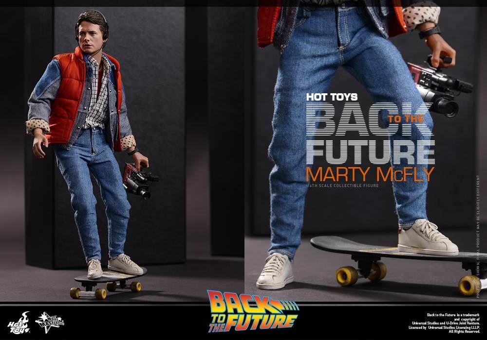 Фигурка 1/6 hot toys mms 257 BACK TO THE FUTURE MARTY MCFly spec ed