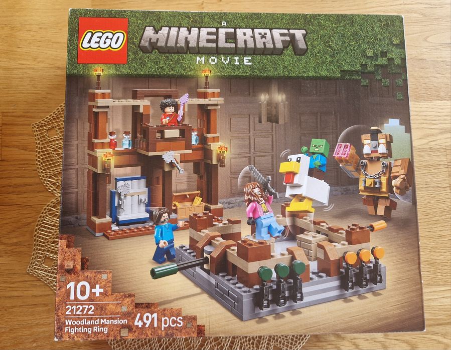 Minecraft movie Lego 21272 Ring w Leśmym Dworze