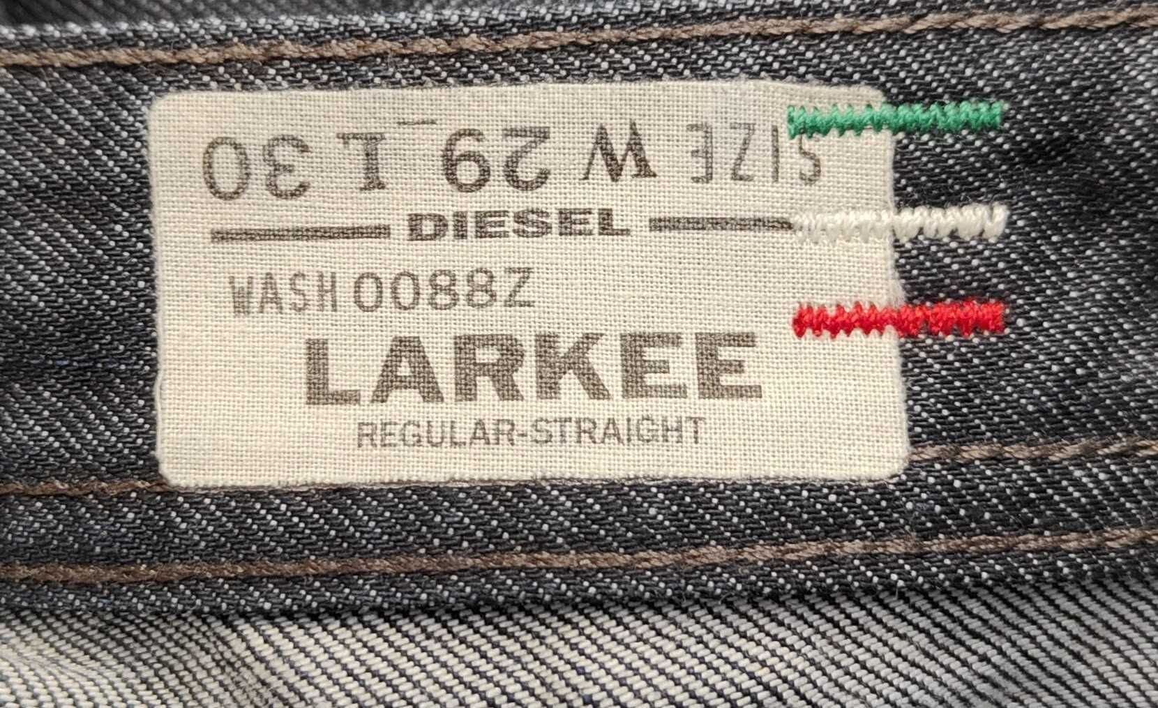 R) DIESEL LARKEE oryginalne męskie spodnie jeansowe Roz.29/30