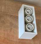 2 x lampa oprawa natynkowa AQform (3 dowolne GU10) spotlight reflektor