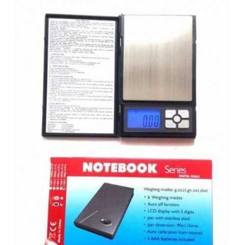 Ювелирные электронные весы 0,01-500 гр 1108-5 notebook