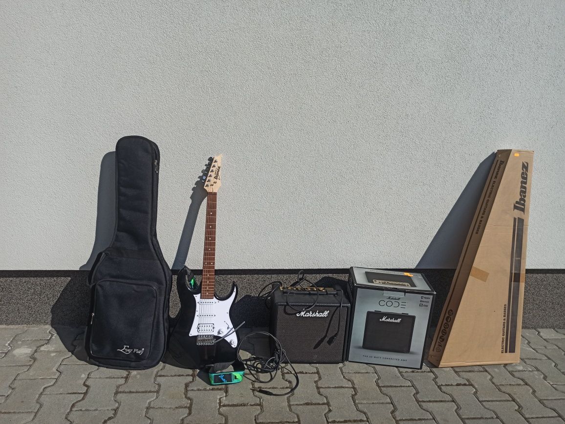 Zestaw gitara elektryczna+wzmacniacz