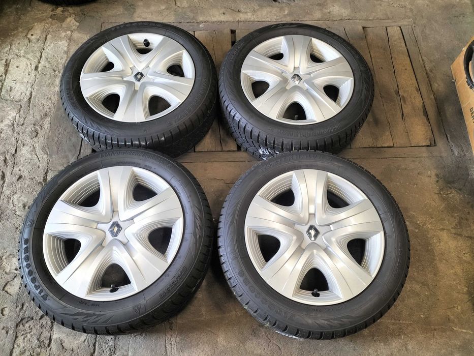 Koła Żimowe Renault Scenic Grand Megane Laguna 5 x 114,3 Org Kołpak
