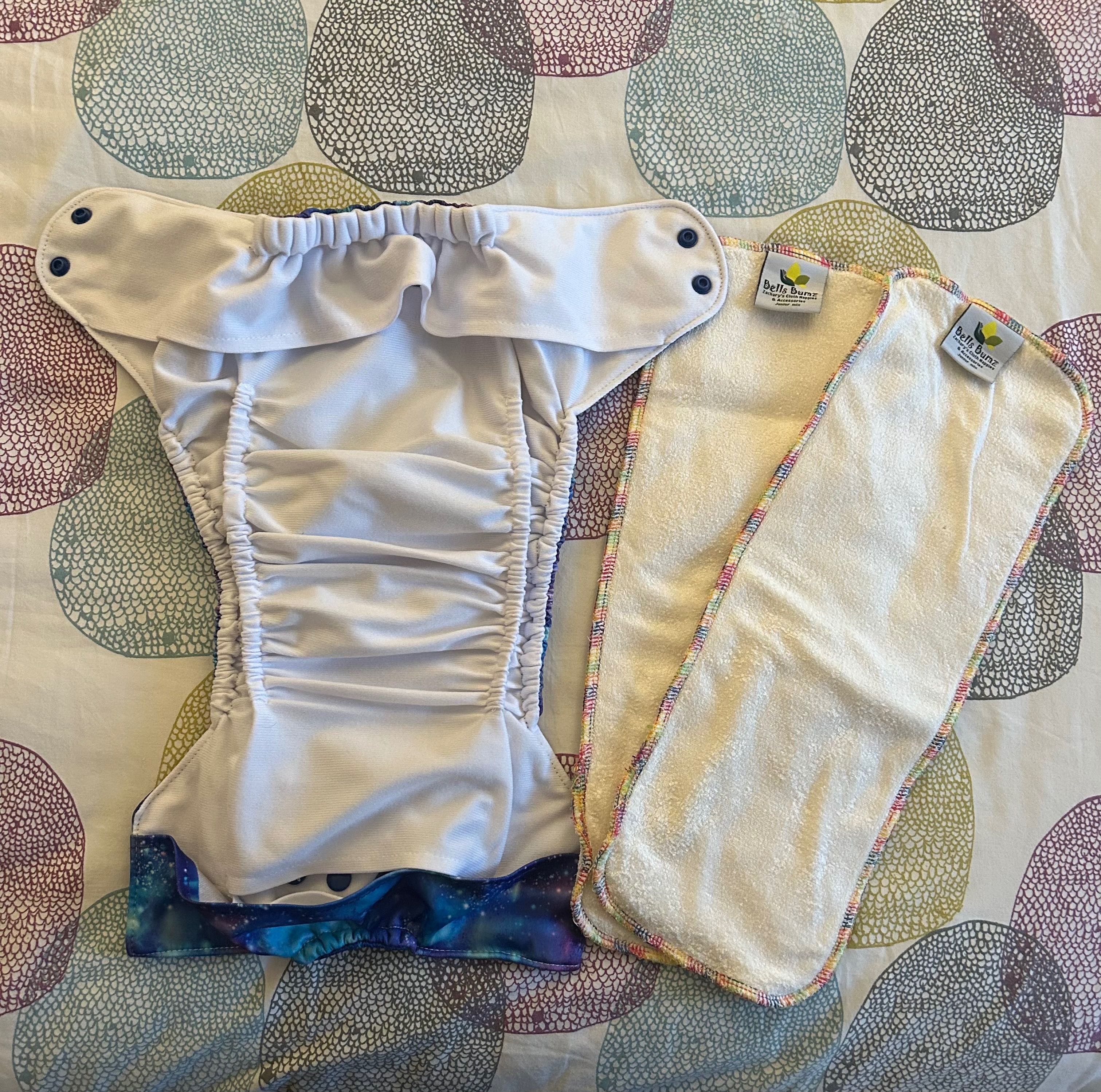 Vendo conjunto de Fraldas Reutilizáveis, como novas, ver descrição